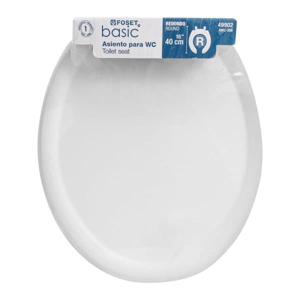 Tapa de sanitario economico blanco Foset