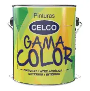 Pintura latex CELCO Gama color Mandarina (Cubeta)