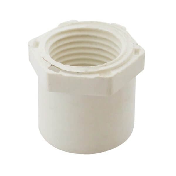 Reducidor c/rosca de 3/4" a 1/2" pvc