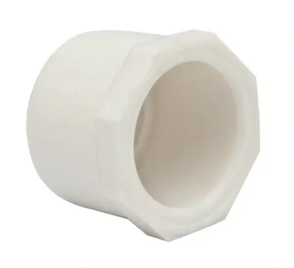 Tapón de 1/2" liso pvc